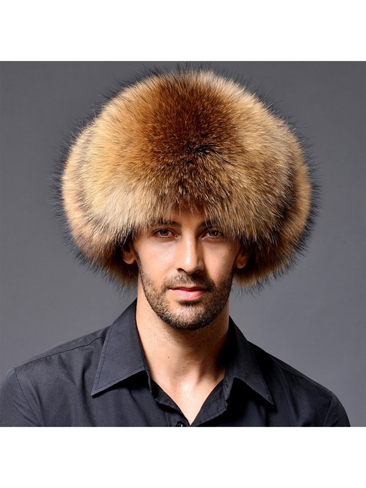 Mens Women Faux Fur Russian Ushanka 