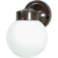 thumbnail image 2 of 1 Light - 6" - Porch, Wall - With White Globe, 2 of 7