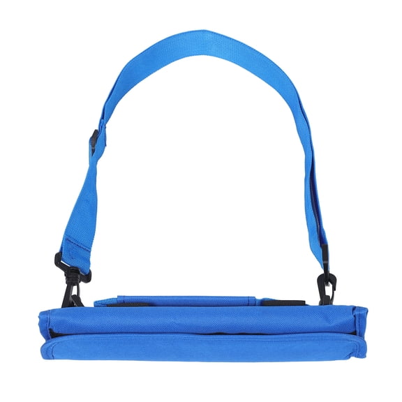 OULII Portable Blue Nylon Golf Bag with Wide Shoulder Strap for Easy Carrying and Travel Use