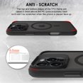 thumbnail image 4 of Uolo Soul+ iPhone 16 Pro Drop Rated Military-Grade Protective [MagSafe] Hard Shell Case, (4ft Drop Tested Slim Case) Black, 4 of 5