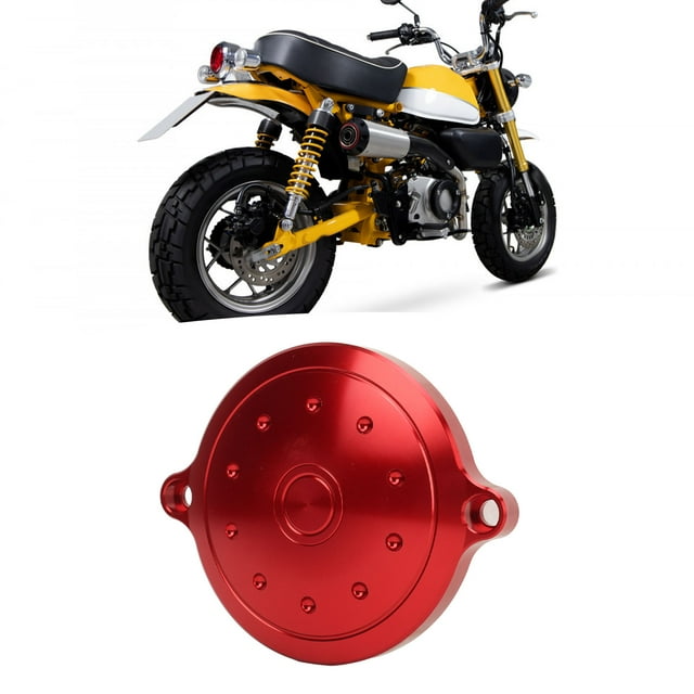Cubierta Lateral de Culata de Motocicleta para Trail 125 Monkey 125 Grom 125 Protección Efectiva de aleación de Aluminio ANGGREK Otros