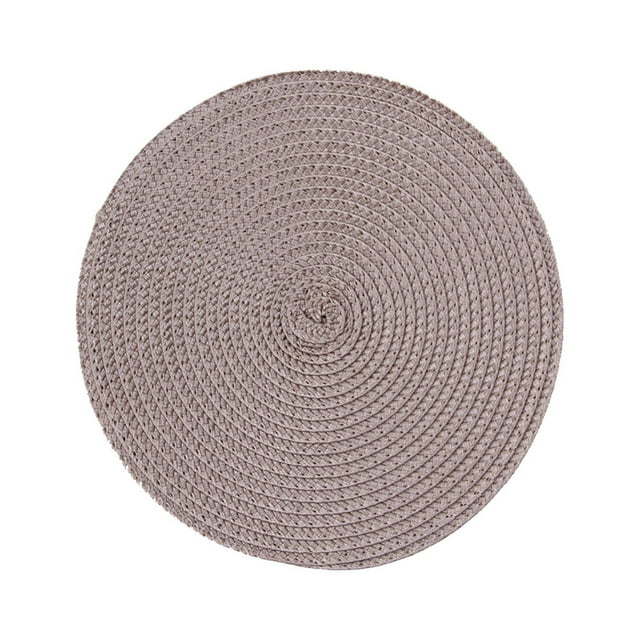 Leodye Napperon Résistant à la Chaleur, Napperon Tissé pour la Maison et Résistant à l'Huile, Napperons Ovales Imperméables pour Intérieur Extérieur