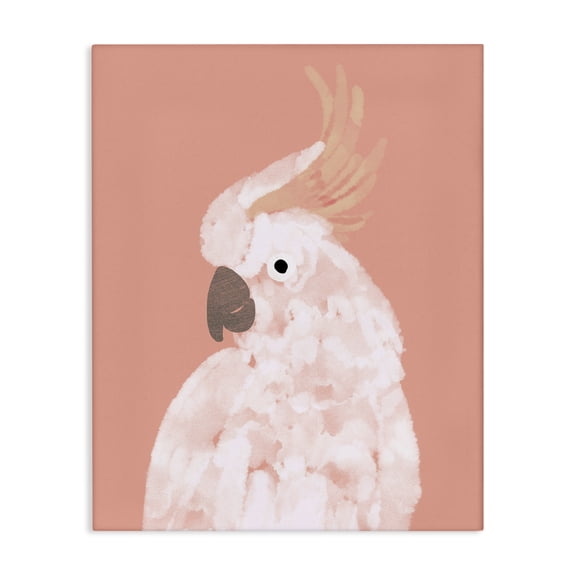 Stupell Industries Modern Cockatiel on Pink Canvas Art, 16 x 20, by Chen Alyesh