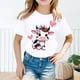 thumbnail image 2 of Playeras Negras Para Hombre Algodon, Camiseta De Manga Corta Con Cuello Redondo Y Estampado A La Moda Para Niñas Y Niños, Camiseta Holgada De Verano, Camisetas Casuales, 2 of 4