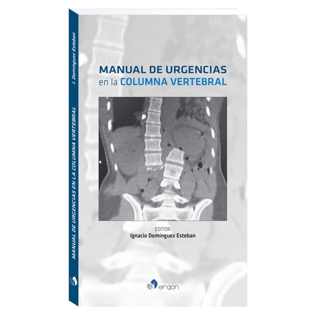 Manual de urgencias en la columna vertebral Blanco