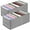 Gray-2pcs, variant on 2/1PCS Wardrobe Clothes Organizer Closet Organizers and Storage Bags for Clothes with Reinforced Handle for Clothing, Bedding (12 Grids,Gray)