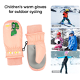 thumbnail image 5 of Manoplas de invierno para niños pequeños Guantes de esquí impermeables para niños Manopla de nieve de lana cálida MFZFUKR CPB-US-XD423-1, 5 of 5