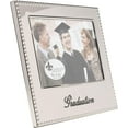 Lawrence Frames 4x6 Graduation Picture Frame,Silver
