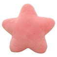 thumbnail image 1 of Short Plush Pillow Star Pillow Cute Soft Fluffy Sleeping Throw Cushion for Sofa Couch Bed Decoration Pentagram Shape Pp Cotton Stuffed for Girlfriend, 1 of 1