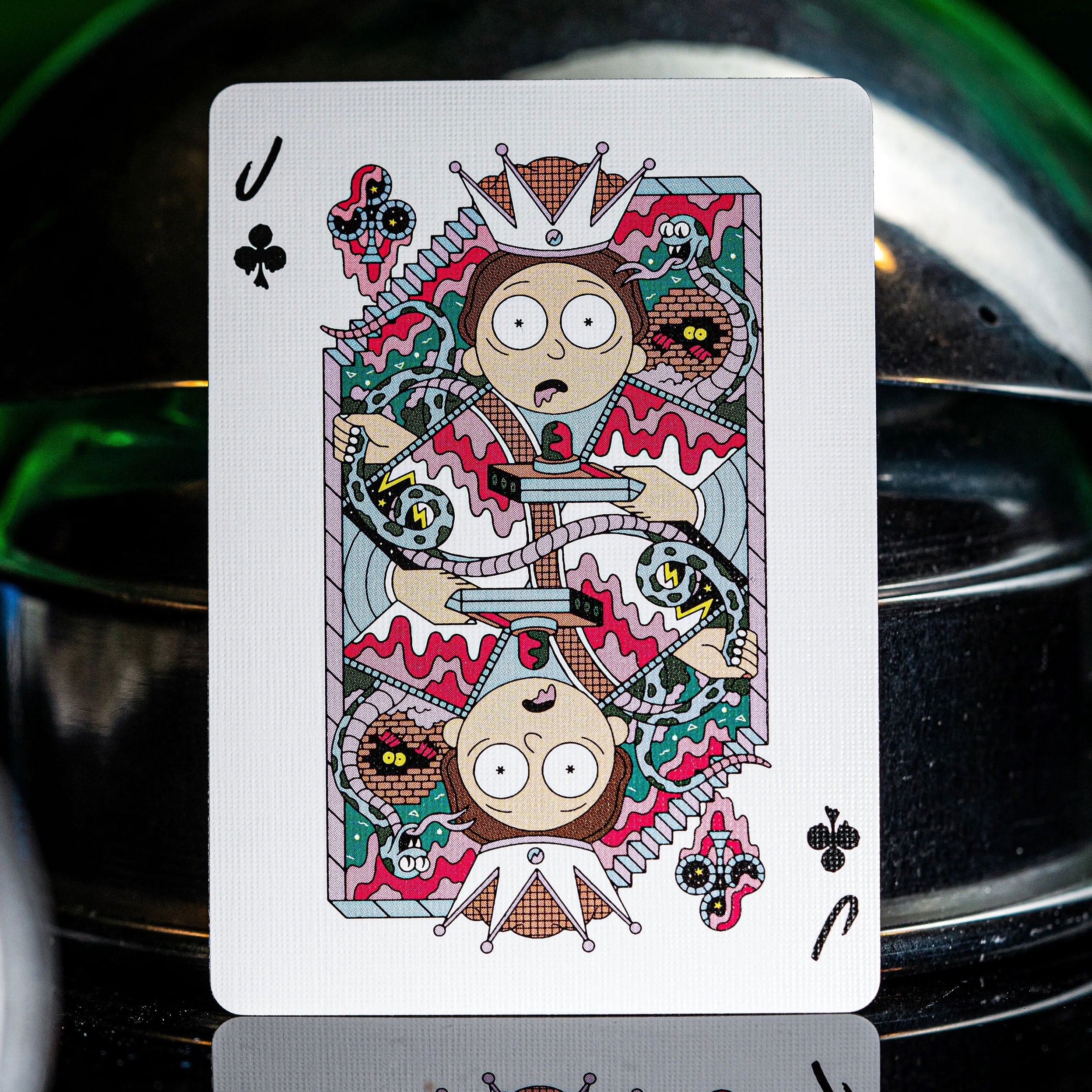 theory11 Rick and Morty Themed Playing Cards, Poker Size Custom