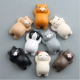 thumbnail image 7 of 1 Pcs Fun Cat Refrigerator Magnets, Realistic Cat Cartoon Creative 3D Magnetic Clasp Refrigerator Stick Cartoon Cute Cat Fridge Magnet Home Decoration Gift Home Decorations Gift, 7 of 7