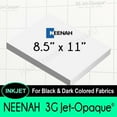 thumbnail image 2 of Neenah 3G JET-OPAQUE Digital Transfer Paper 8.5" x 11" FREE SHIPPING, 2 of 2