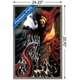thumbnail image 3 of Marvel Comics - Carnage - Face Split with Venom Wall Poster, 22.375" x 34", Framed, 3 of 3