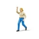 thumbnail image 2 of bworld Woman, light skin, blue jeans Bruder Toys Juguetes/Modelismo/Autos a Escala, 2 of 5