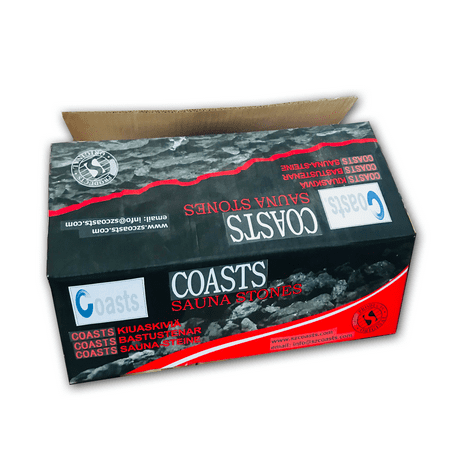 COASTS SSBAG 35 Lbs of High Quality Replacement Sauna Heater Rocks/Stones
