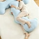 thumbnail image 5 of Almohada corporal larga de seda helada para quienes duermen de lado: cojín ergonómico suave para las piernas que proporciona soporte en la cama, tejido fresco y transpirable para dormir en verano., 5 of 6