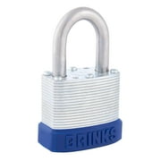 Brinks 44mm Boron Shackle Keyed Padlock - Durable Laminated Steel Construction