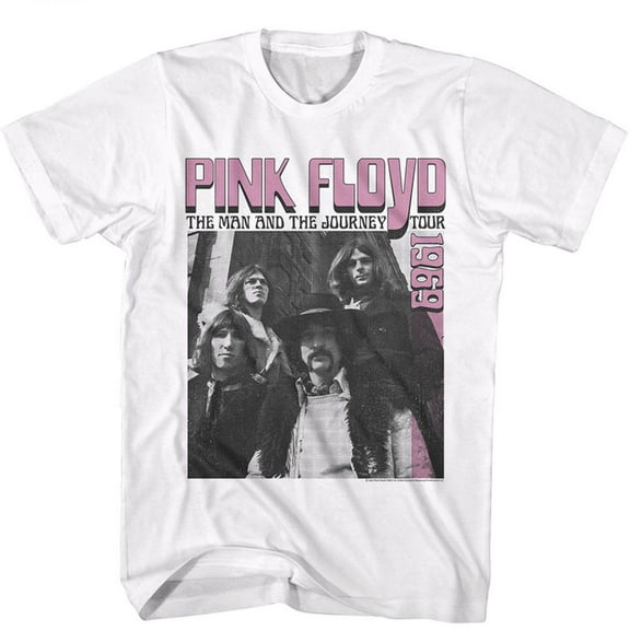 Pink Floyd The Man and the Journey White Adult T-Shirt
