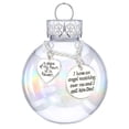 thumbnail image 5 of Tnobhg Christmas Memorial Ornament Ball Touching Words A Piece of My Heart Is in Heaven Xmas Tree Pendants for Mom Dad Son Daughter Sister, 5 of 8