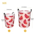 thumbnail image 5 of XMXT Collapsible Laundry Basket, Pink Grapefruits Illustration Polyester Waterproof Laundry Hamper, 62L, 5 of 8