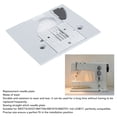 thumbnail image 4 of Sewing Straight Stitch Needle Plate, Easy Maintenance Replacement Sewing Machine Needle Plate  for XM2701 Intl LX3817, 4 of 8