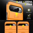 thumbnail image 3 of for Google Pixel 10 Pro XL / 11 Pro XL, Military Grade Shockproof Bumper Rugged Rotating Stand Ring Holder Anti-Scratch Magnetic Cover Compatible with Car Mount Case,Orange, 3 of 10