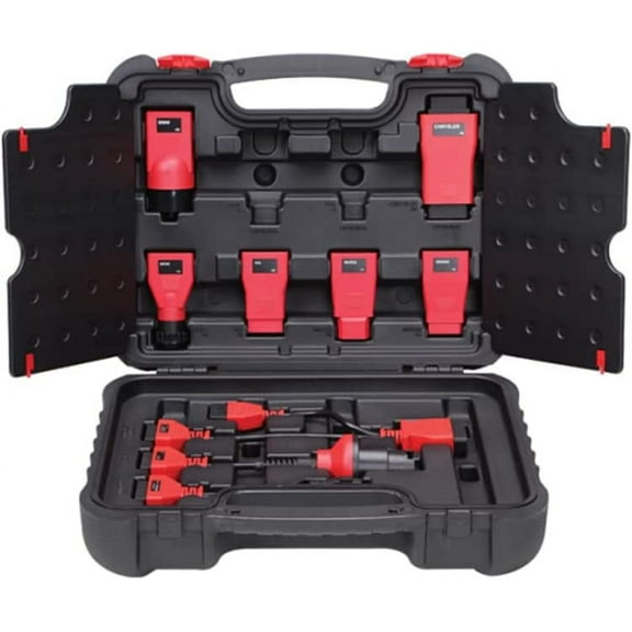 Autel MaxiSys MSOBD2KIT Non-OBDII Adapter Kit Compatible with MSUltra/MS919/MS909 OE- Compliant Adapters and Connectors Including Specific Vehicles with Blow-Molded Carrying Case for 1Year Warranty