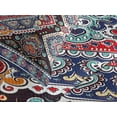 thumbnail image 4 of Ambesonne Ethnic Quilted Bedspread Set 3 Pcs, Vibrant Vintage Bohemian, Queen Size, Multicolor, 4 of 5