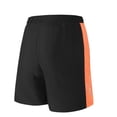 thumbnail image 4 of Men's Athletic Shorts Performance Basketball Workout Short Pants Summer Quick Dry Running Fitness Training Activewear Color Block Sport Shorts with Pockets for Soccer, 4 of 9