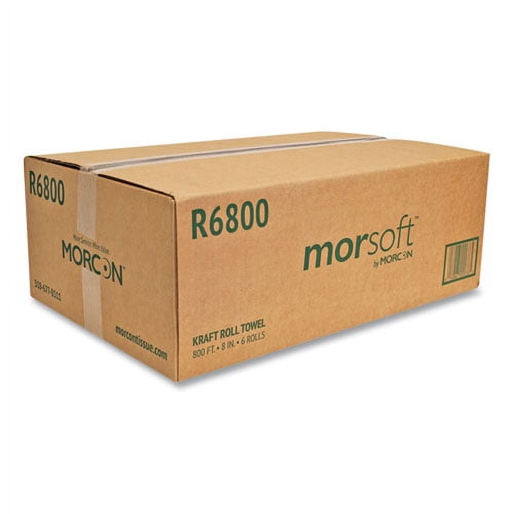 Morcon Paper Morsoft Universal Roll Towels, 1-Ply, 8 - 2 Pack