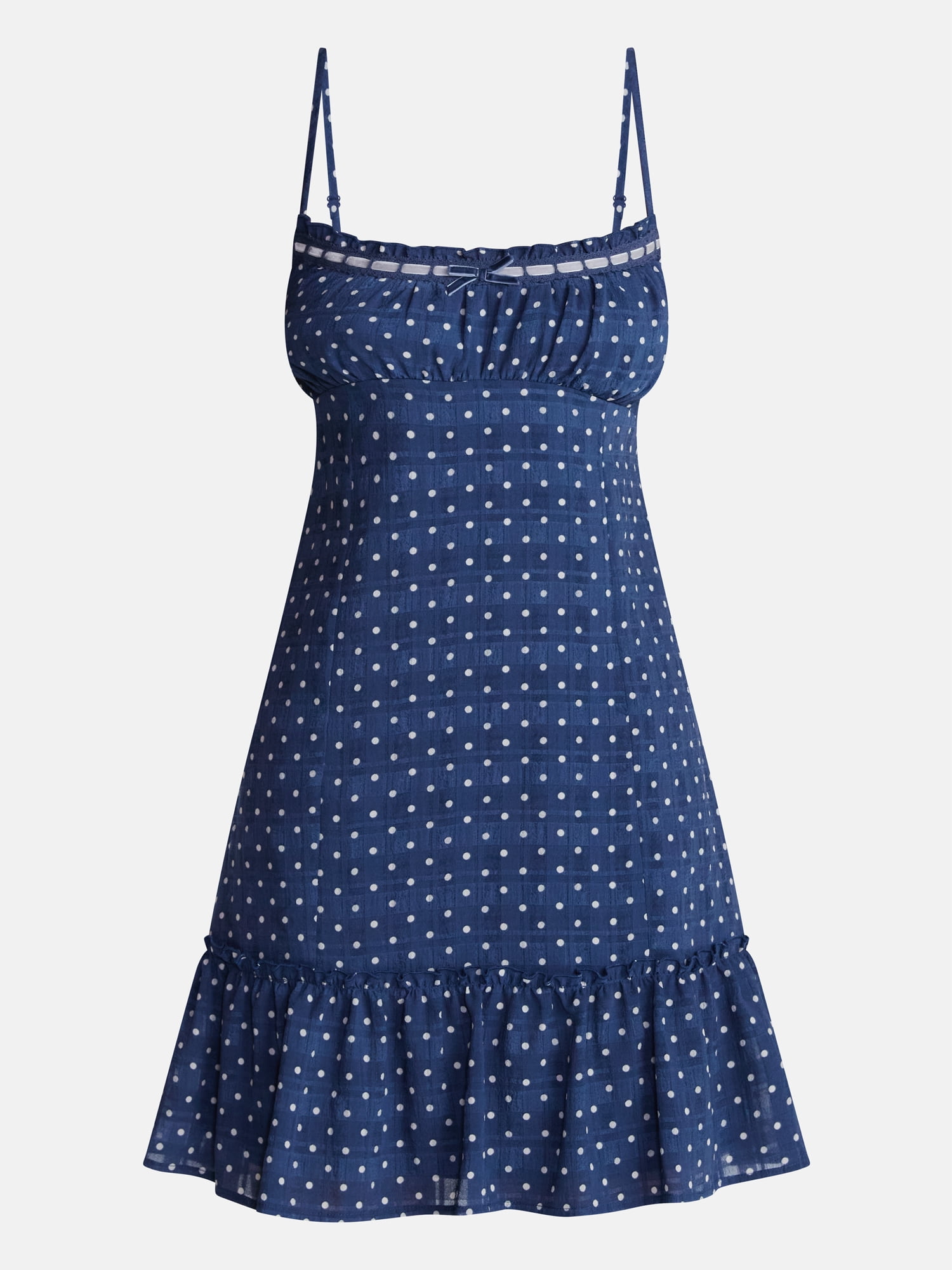 No Boundaries Drop Ruffle Mini Dress, Women’s XXS-XXL