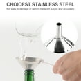 thumbnail image 4 of Mistaha 3pcs Funnel for Kitchen Stainless Steel Canning Jar Funnel for Transfer Spices Water Oil, 4 of 8