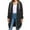 Black, variant on Nokdvo Plus Size Zip Up Hoodie for Women Long Hooded Tunic Sweatshirts Long Sleeve Plus Size Fall Jackets Athletic Casual Solid Color Cardigan Coat Black 5XL