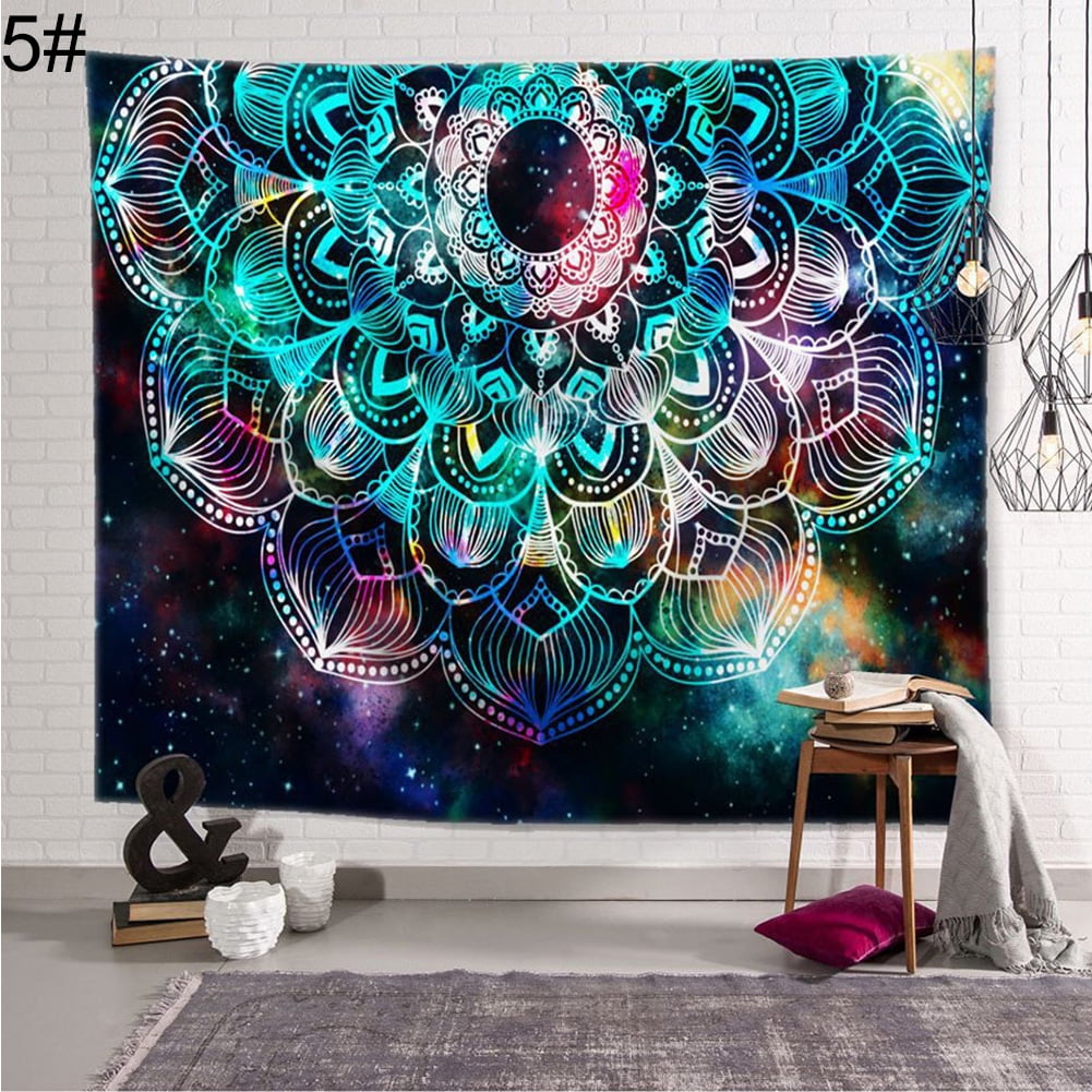 Details about   Mandala Abstract Trippy Tapestry Art Wall Poster Hanging Sofa Table Cover 
