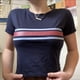 thumbnail image 4 of Camisetas de verano europeas y americanas, camisetas recortadas Y2k para mujer, camisetas de manga corta de estilo urbano, tops casuales, camisetas Harajuku, 4 of 5