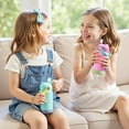 thumbnail image 6 of 12oz Kids Water Bottle, Stainless Steel Insulated Water Bottle For Kids, Toddler Cup With Straws Leak-proof, Kids Water Bottles For School Boys Girls, BPA Free, Yellow, 6 of 13