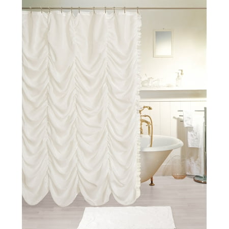 Dainty Home Theater Fabric Shower Curtain