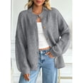 thumbnail image 2 of CAILDANL Womens Oversized Chunky Knit Cardigan Sweaters Long Lantern Sleeve Button Down Cozy Trendy Jacket, 2 of 2