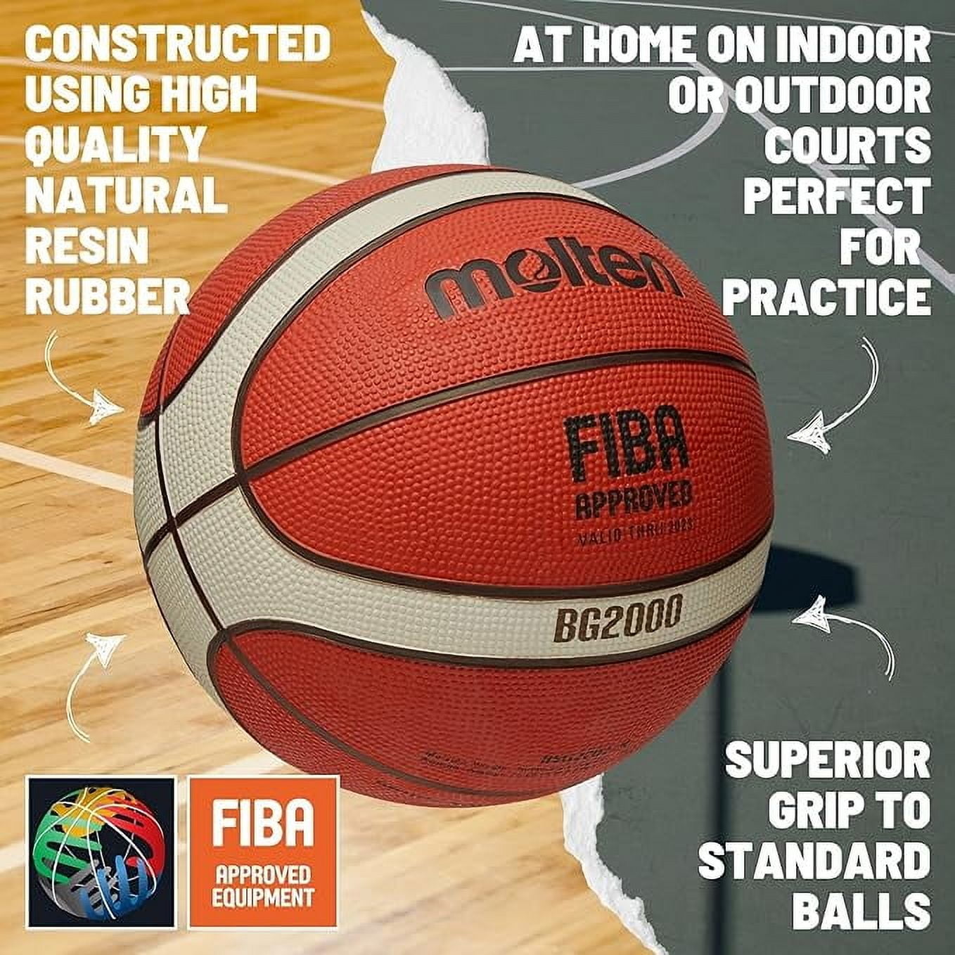 Molten Rubber Basketball #6