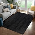 thumbnail image 3 of Seavish Outdoor Rug 4X6 Area Rug Washable Kitchen Rug Black and White Striped Rug Cotton Rugs Farmhouse Decor Reversible Laundry Room Mat Small Accent Throw Rugs Patio Rug Front Porch Mat, 3 of 8