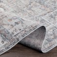 thumbnail image 5 of Mark&Day Outdoor Rugs, 9x12 Grotel Traditional Indoor/Outdoor Charcoal Area Rug, Non Shedding Grey Cream Carpet for Patio, Porch, Deck, Bedroom, Living Room or Kitchen (8'10" x 12'), 5 of 6