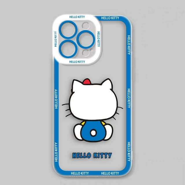 Beautiful Hello Kitty Cat Cover Clear Phone Case For Infinix TECNO POVA 2 3 POP SMART 4 5 6 7 8 NOTE 10 11 12 30I VIP PRO Case