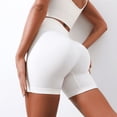 thumbnail image 5 of Pantalones de yoga de cintura alta sin costuras para mujer, ajustados, de secado rápido, con tres puntos, para levantamiento de cadera, estilo europeo y americano, 5 of 5