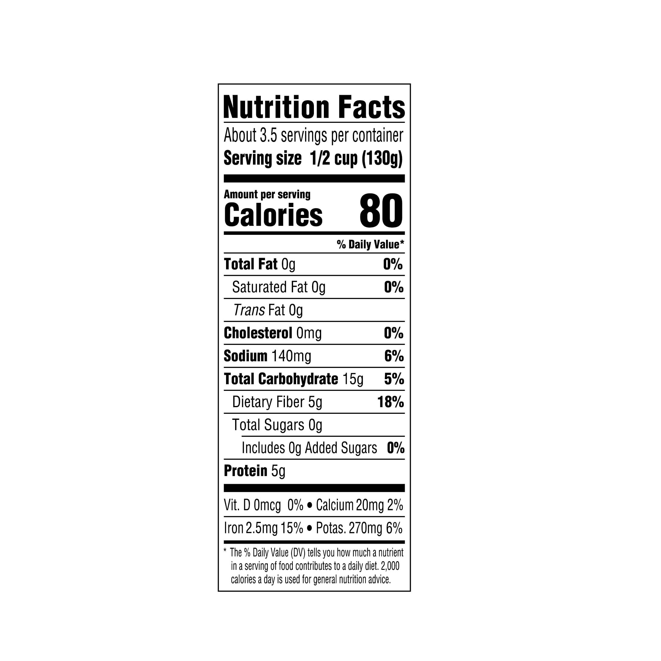 (5 pack) Allen's Lima Beans, Canned Vegetables, 15 oz Can
