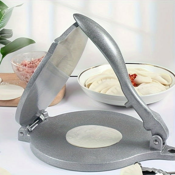 Tortilladora Press, 6.5Inch Aluminum Tortilla Press, Flour Tortilla Press, Rotis Press, Quesadilla Press, Tortilla Makers, Taco Maker, Crepe Maker, Dough Press For Tortillas, Pizza, Dumplings, Bread