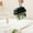 Black, variant on Fridja Home Essentials Cute Pills Dispenser with 4 Large Compartments Portable Pills Bottle Organizer with Wide Opening for Easy Use