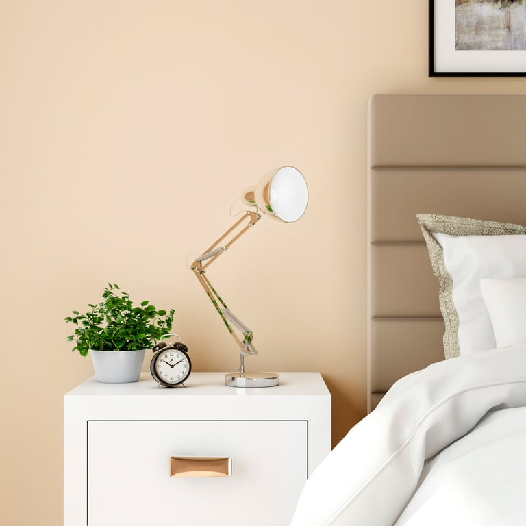 Swing arm architect desk lamp led ring light by lavish home deals