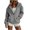 Gray_#05, variant on Women's Waterproof Raincoat Lightweight Rain Jacket Hooded Adjustable Windbreaker Rain Coats with Pocket for Outdoor,White XL