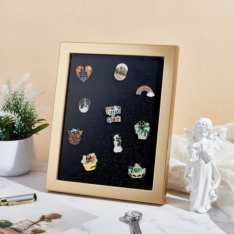 8.1x10 inch Pin Display Case Medal Display Frame Wood Picture