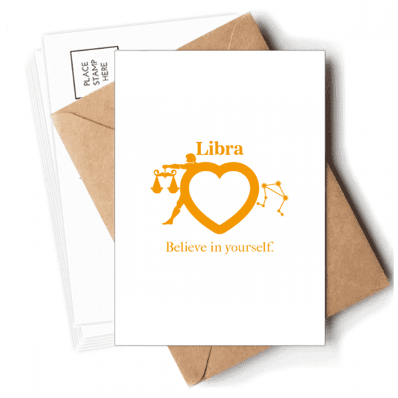 Cartes Postales constellation d'Amour Enveloppes Cartes Vierges pour Envoi
